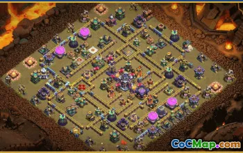 CoC Town Hall 15 Base Layouts & Map | Trophy, War & Home Village #30244