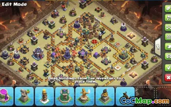 CoC Town Hall 15 Base Layouts & Map | Trophy, War, Home Village #31766