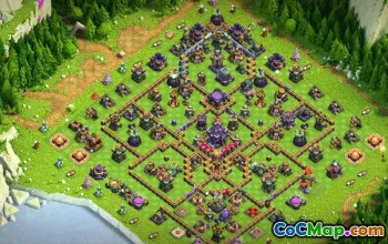 CoC Town Hall 15 Base Layouts & Map - Trophy, War & Home Village #32002