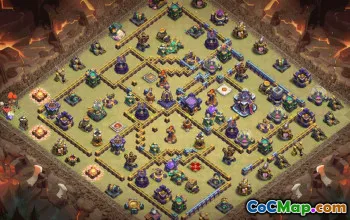 CoC Town Hall 15 Base Layouts & Map | Trophy, War & Home Village #32169