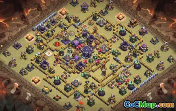 CoC Town Hall 15 Base Layouts & Map | Trophy, War & Home Village #32499