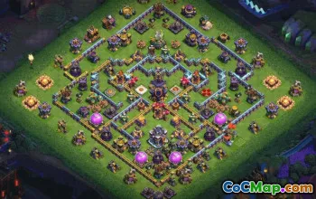 CoC Town Hall 15 Base Layouts & Map | Trophy, War, Home Village #32985