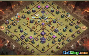 CoC Town Hall 15 Base Layouts & Map | War, Farm, Home Village #27949