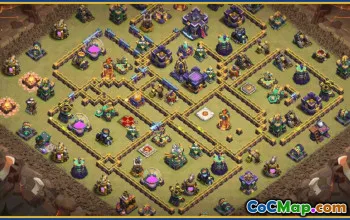 CoC Town Hall 15 Base Layouts & Map - War, Farming & More #29345
