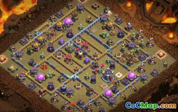 CoC Town Hall 15 Base Layouts & Map | War, Farming, Trophy #32192