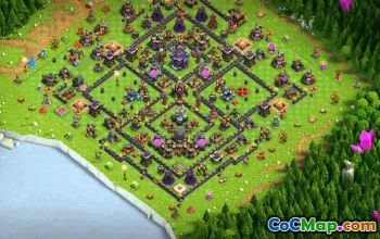 CoC Town Hall 15 Base Layouts & Map | War, Farming, Trophy #32315