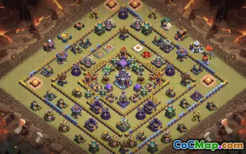 CoC Town Hall 15 Base Layouts & Map | War, Farming, Trophy, Home #32339