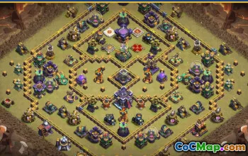 CoC Town Hall 15 Base Layouts & Map - War, Farming, Trophy, Home Village #29161