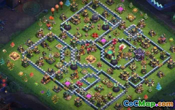 CoC Town Hall 15 Base Layouts & Map | War, Home, Home Village #27714