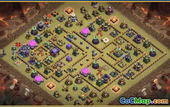 CoC Town Hall 15 Base Layouts & Map | War, Home & Village #28280