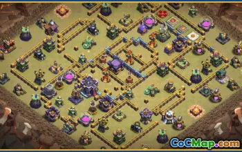 CoC Town Hall 15 Base Layouts & Map | War & Home Village

 #29348