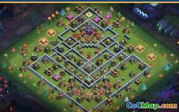 CoC Town Hall 15 Base Layouts & Map | War, Home, War Log #27604