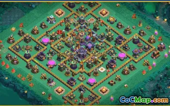 CoC Town Hall 15 Base Layouts & Map | War, Trophy, Farming #29090