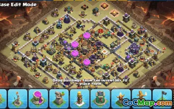 CoC Town Hall 15 Base Layouts & Map | War, Trophy, Farming #30773