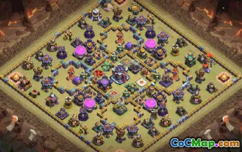 CoC Town Hall 15 Base Layouts & Map | War, Trophy, Farming #33193