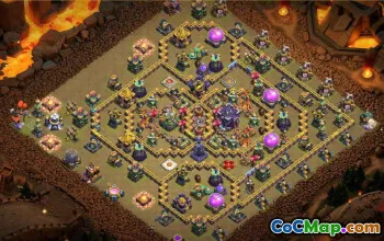 CoC Town Hall 15 Base Layouts & Map | War, Trophy, Home Village #27383