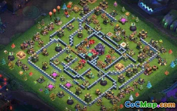 CoC Town Hall 15 Base Layouts & Map | War, Trophy, Home Village #27715