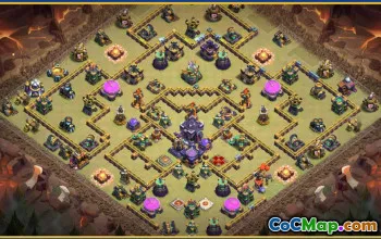 CoC Town Hall 15 Base Layouts & Map | War, Trophy, Home Village #27778