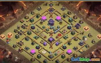 CoC Town Hall 15 Base Layouts & Map | War, Trophy & Home Village #27788