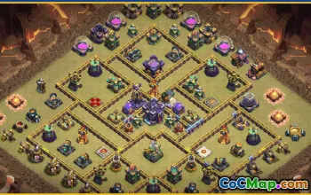 CoC Town Hall 15 Base Layouts & Map | War, Trophy, Home Village #27923