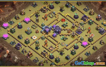 CoC Town Hall 15 Base Layouts & Map – War, Trophy, Home Village #28109
