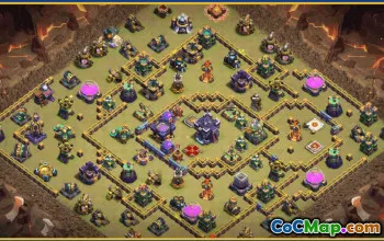 CoC Town Hall 15 Base Layouts & Map | War, Trophy & Home Village #28111