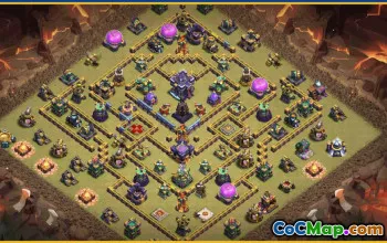 CoC Town Hall 15 Base Layouts & Map | War, Trophy, Home Village #28438
