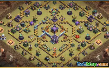 CoC Town Hall 15 Base Layouts & Map | War, Trophy & Home Village #29279