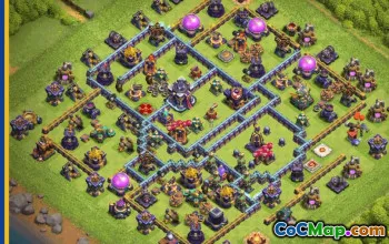 CoC Town Hall 15 Base Layouts & Map | War, Trophy, Home Village #29889