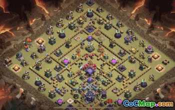 CoC Town Hall 15 Base Layouts & Map | War, Trophy, Home Village #31204