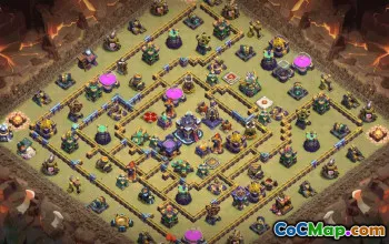 CoC Town Hall 15 Base Layouts & Map - War, Trophy & Home Village #31506