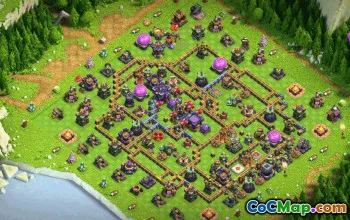 CoC Town Hall 15 Base Layouts & Map | War, Trophy, Home Village #32241