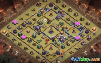 CoC Town Hall 15 Base Layouts & Map | War, Trophy & Home Village #32271