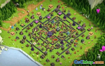 CoC Town Hall 15 Base Layouts & Map | War, Trophy, Home Village #32465