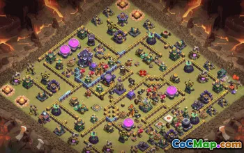CoC Town Hall 15 Base Layouts & Map – War, Trophy & Home Village #32710