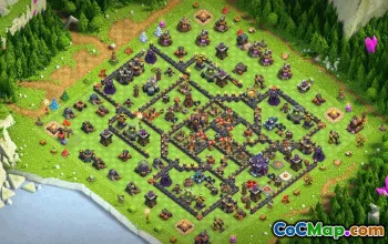 CoC Town Hall 15 Base Layouts & Map | War, Trophy, Home Village #33371