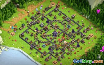 CoC Town Hall 15 Base Layouts & Map | War, Trophy, Home Village #33483