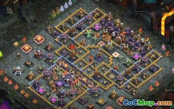 CoC Town Hall 15 Base Layouts & Map | War, Trophy & Home Village #33505