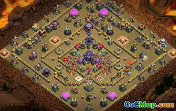 CoC Town Hall 15 Base Layouts & Map - War, Trophy & More #27518