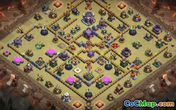 Coc Town Hall 15 Base Layouts & Map – War, Trophy & Village #31279