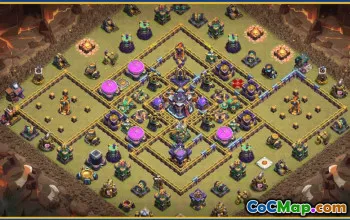 CoC Town Hall 15 Base Layouts & Map with Links #30471