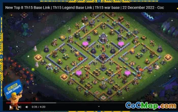 CoC Town Hall 15 Base Layouts & MapLinks | Trophy & War Bases #30572
