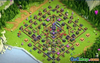 CoC Town Hall 15 Base Layouts & Maps | Copy & Customize #31565
