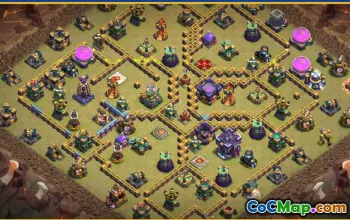CoC Town Hall 15 Base Layouts & Maps | Copy & Download #27802