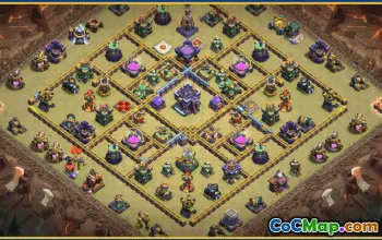 CoC Town Hall 15 Base Layouts & Maps | Copy & Download #29009