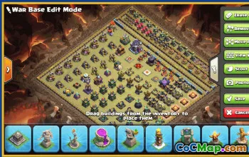 CoC Town Hall 15 Base Layouts & Maps | Copy & Download #29114
