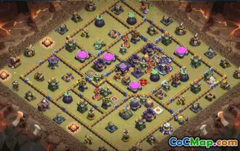 CoC Town Hall 15 Base Layouts & Maps | Copy & Download #31721