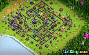 CoC Town Hall 15 Base Layouts & Maps | Copy & Download #32547