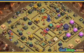 CoC Town Hall 15 Base Layouts & Maps | Copy & Share #29105
