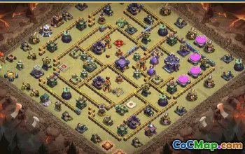 CoC Town Hall 15 Base Layouts & Maps | Copy & Share #29106